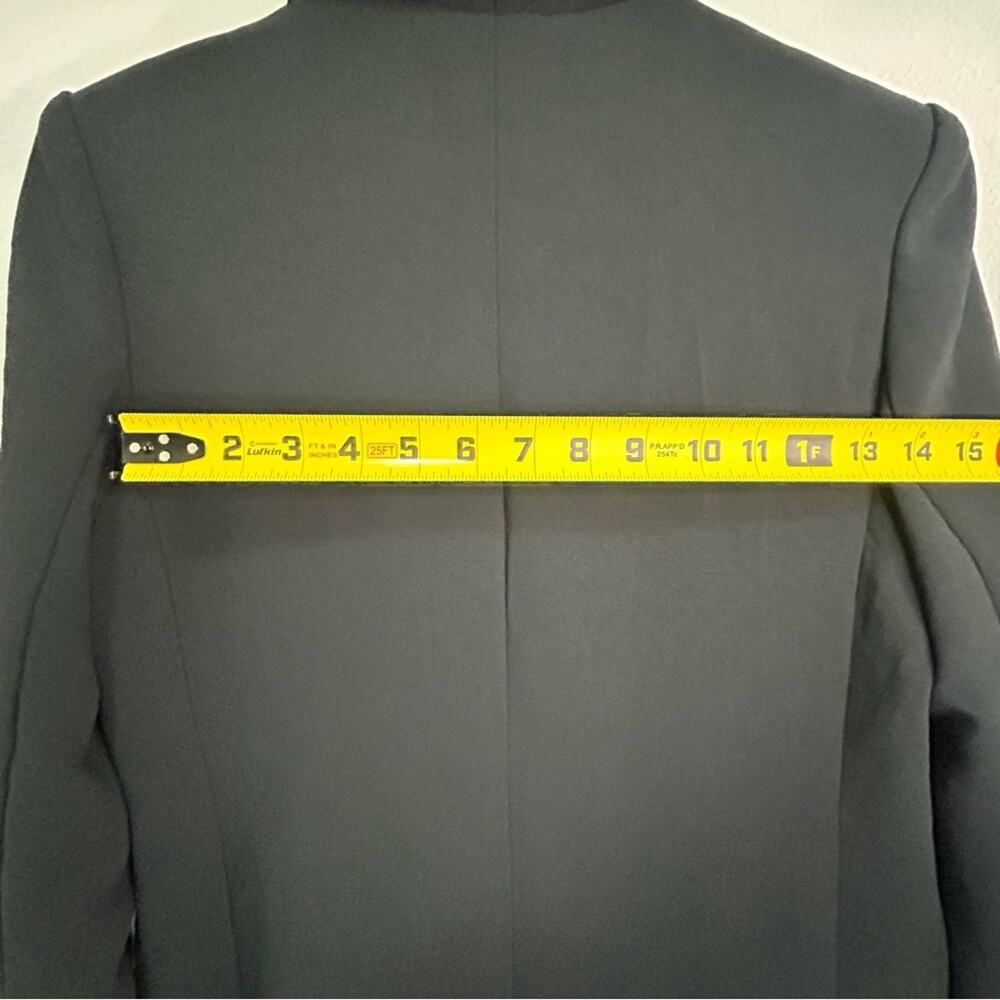 ✨ Forever 21 Black Rhinestone Blazer Size Large NWOT Single Breasted Jacket - Picture 5 of 17